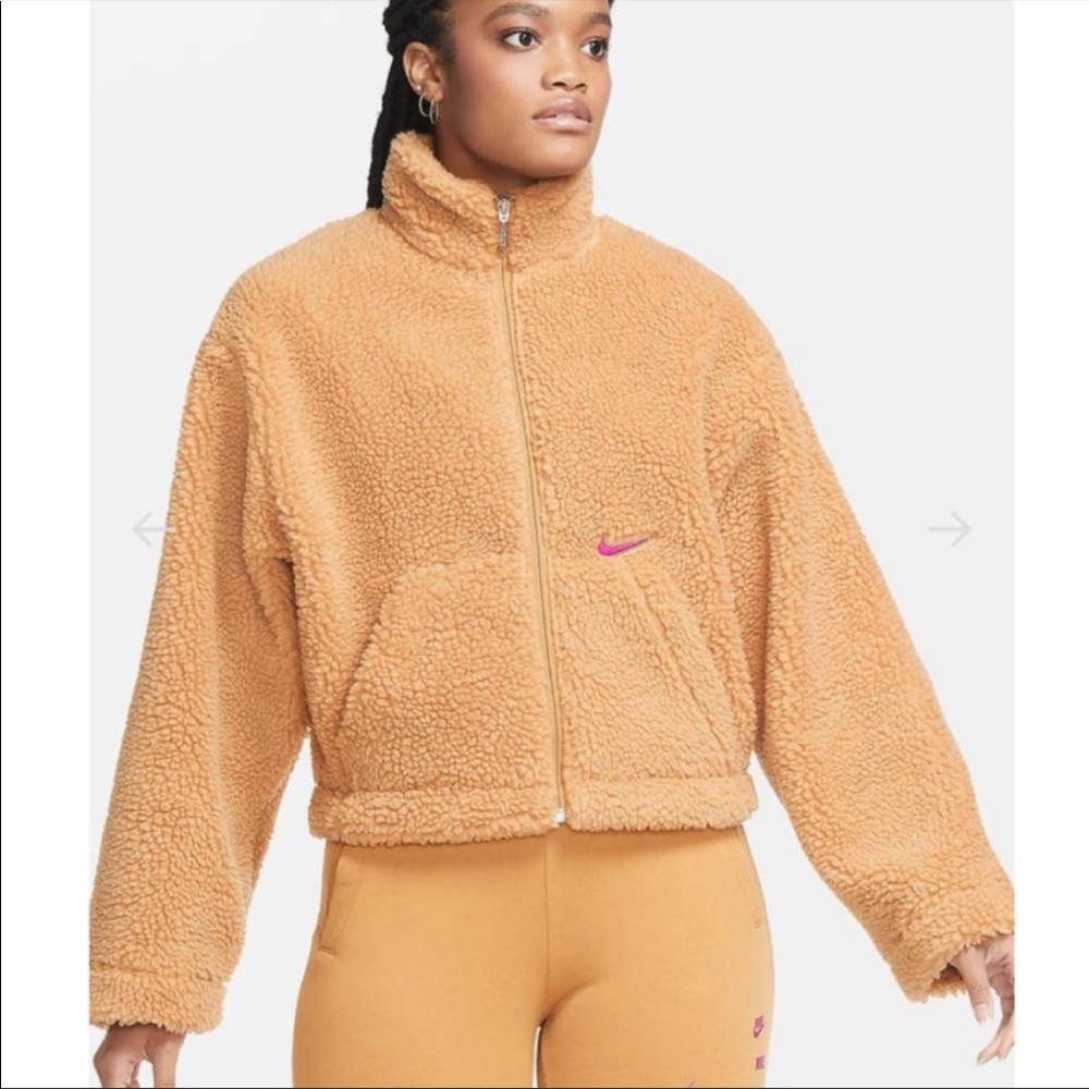 Nike Sportswear Sherpa Cropped Jacket